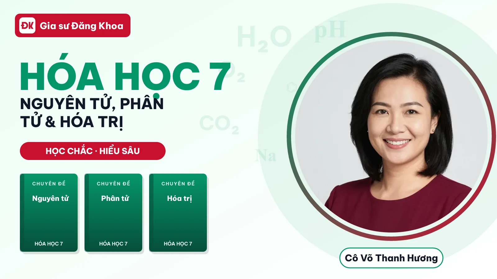 Hóa Học 7 — Nguyên tử, Phân tử & Hóa trị